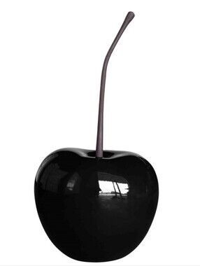 At Home Glossy Fiberstone Cherry Decorative Sculpture